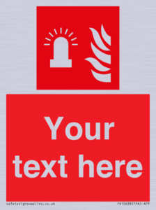 Custom Fire: Fire alarm flashing light